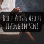 Bible Verses About Living In Sin