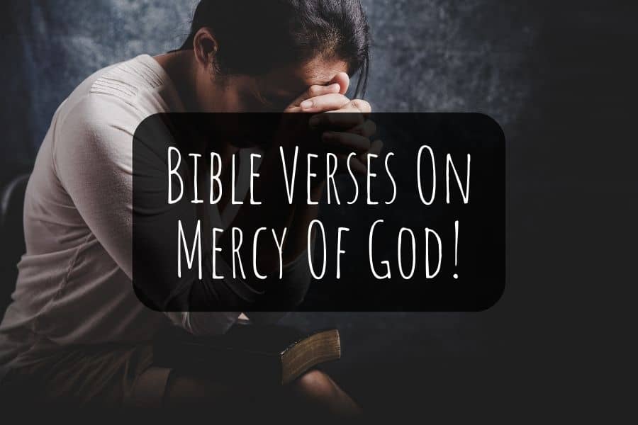 Bible Verses On Mercy Of God