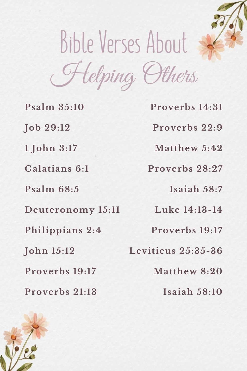 bible verses about helping the poor
bible verses about helping the homeless
bible verses about helping others